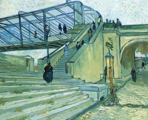 The Trinquetaille Bridge by Vincent Van Gogh