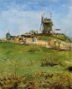 Le Moulin de la Galette by Vincent Van Gogh