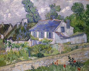 House in Auvers 2 by Vincent Van Gogh