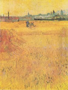 Les Moissonneurs 1888 by Vincent Van Gogh