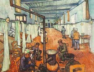 ward in the hospital in arles 1889