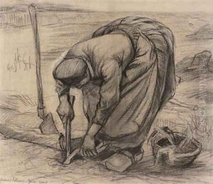Planteuse des betteraves by Vincent Van Gogh