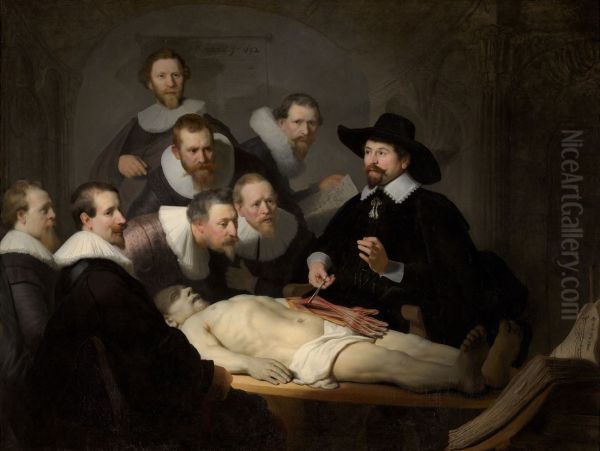 Anatomy Lesson of Dr Tulp - view 1
