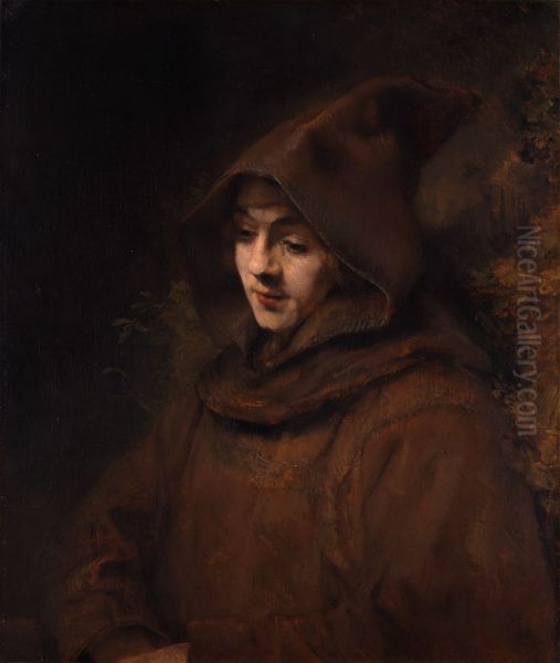 Titus van Rijn in a Monk's Habit - view 1