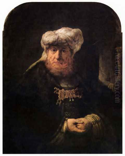 The King Uzziah Stricken with Leprosy - view 1