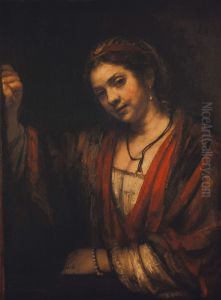 Hendrickje at an Open Door 1656