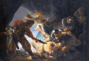 The Blinding of Samson 1636 by Harmenszoon van Rijn Rembrandt