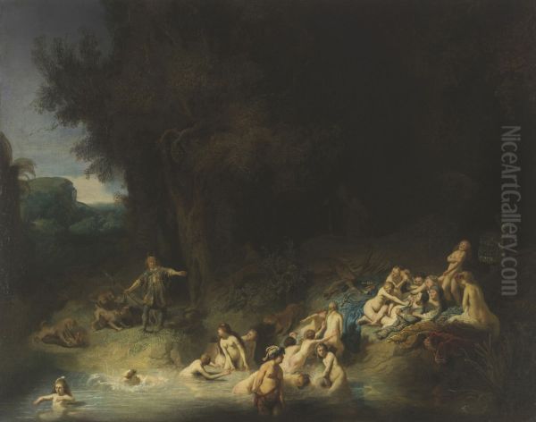 Diana Bathing, with the Stories of Actaeon and Callisto - view 1