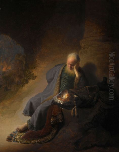 Jeremiah Lamenting the Destruction of Jerusalem 1630 - view 1