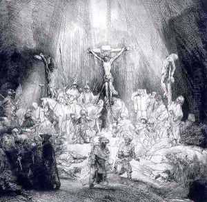 Le Christ Entre Deux Larrons,louvre 1653