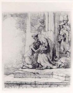 The Return Of The Prodigal Son 1663 by Harmenszoon van Rijn Rembrandt