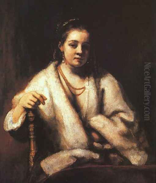 Portrait of Hendrickje Stofells 1659 - view 1