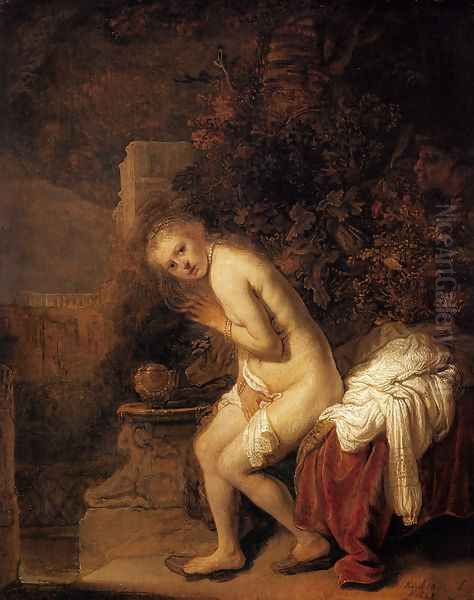 Susanna and the Elders - view 1