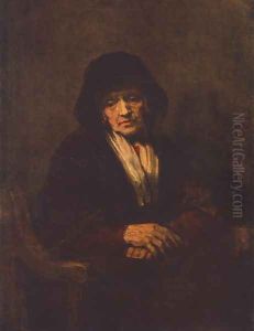 Portrait of an old Woman 1654 by Harmenszoon van Rijn Rembrandt