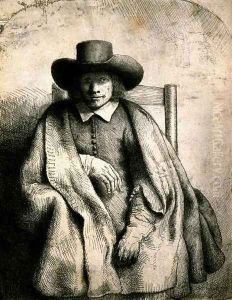 Clement de Jonghe Printseller by Harmenszoon van Rijn Rembrandt