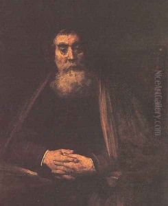 Portrait of an Old Man 1665 by Harmenszoon van Rijn Rembrandt