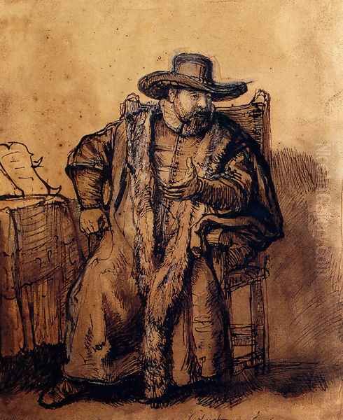 Portrait Of Cornelis Claesz - view 1