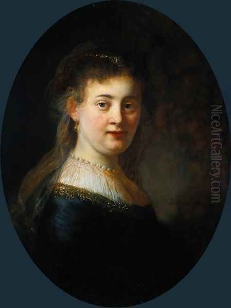 Portrait of Saskia van Uylenburgh (1612-1642) - view 1