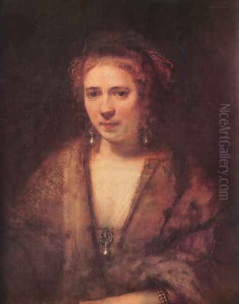 Portrait of Hendrickje Stoffels - view 1