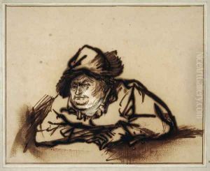 Portrait of Willem Bartholsz. Ruyter by Harmenszoon van Rijn Rembrandt