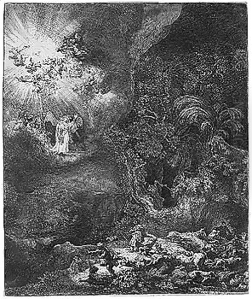 The Angel Appearing To The Shepherds - view 1
