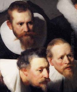 The Anatomy Lecture of Dr Tulp [detail #1] by Harmenszoon van Rijn Rembrandt