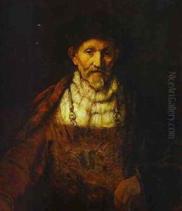 Portrait of an Old Man 2 by Harmenszoon van Rijn Rembrandt