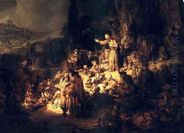 Predication De Jean Baptiste,berlin 1635 - view 1