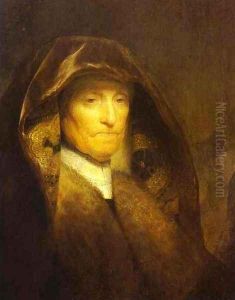 Portrait of the Artist's Mother by Harmenszoon van Rijn Rembrandt