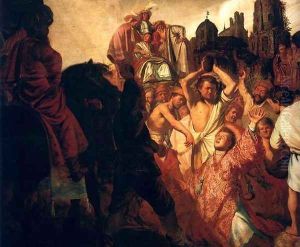 Lapidation De St Etienne.jpg by Harmenszoon van Rijn Rembrandt