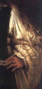 Aristotle with a Bust of Homer (detail) by Harmenszoon van Rijn Rembrandt