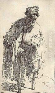 A Beggar with a wooden Leg A Beggar with a wooden Leg