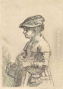 A Girl with a Basket