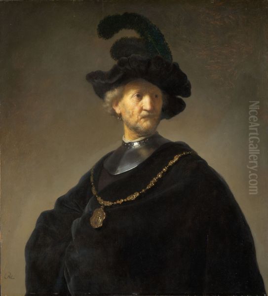 Old Man with a Gold Chain - view 1