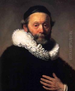 Portrait of Johannes Wtenbogaert (detail)
