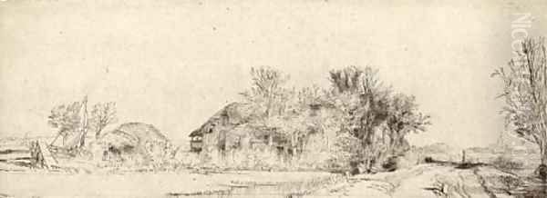 Landscape with a Road beside a Canal - view 1