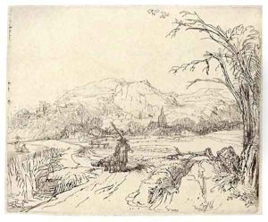 Landscape with a Sportsman and Dog