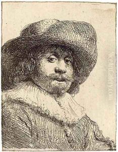 A Man in a broad-brimmed Hat A Man in a broad-brimmed Hat