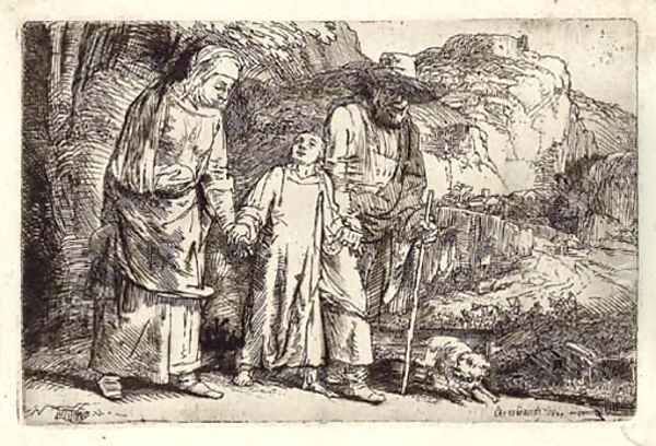 Christ returning from the Temple with his Parents - view 1