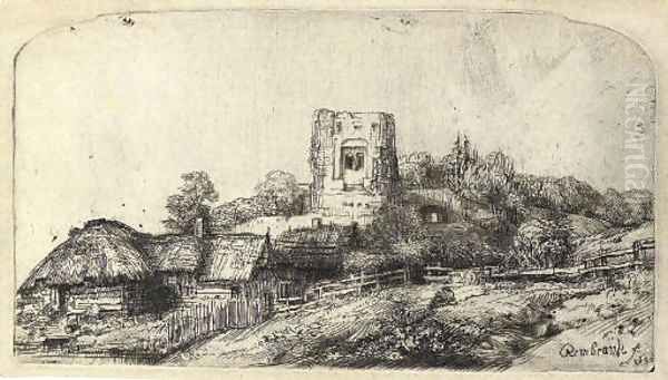 Landscape with a square Tower - view 1