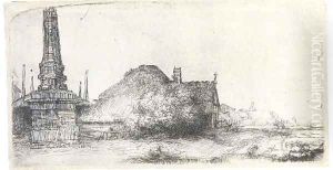 Landscape with an Obelisk