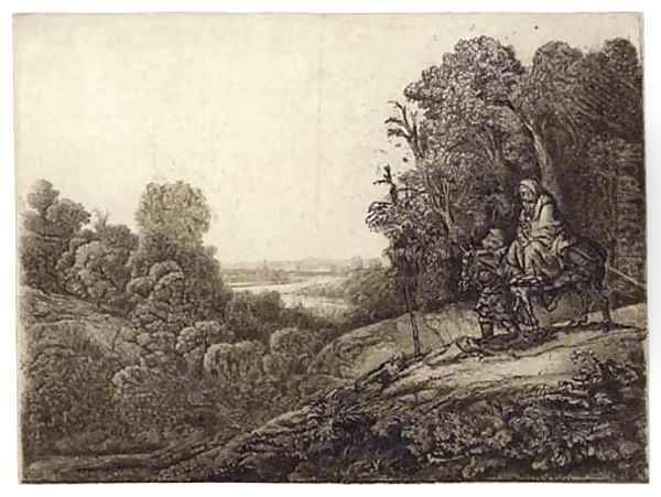 The Flight into Egypt Altered from Seghers - view 1