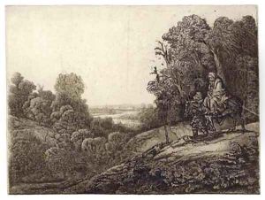 The Flight into Egypt Altered from Seghers