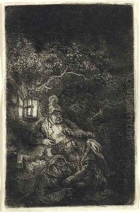 The Rest on the Flight into Egypt A Night Piece