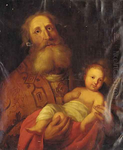 Joseph and the Christ Child - view 1
