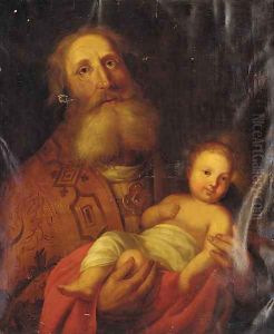 Joseph and the Christ Child by Harmenszoon van Rijn Rembrandt