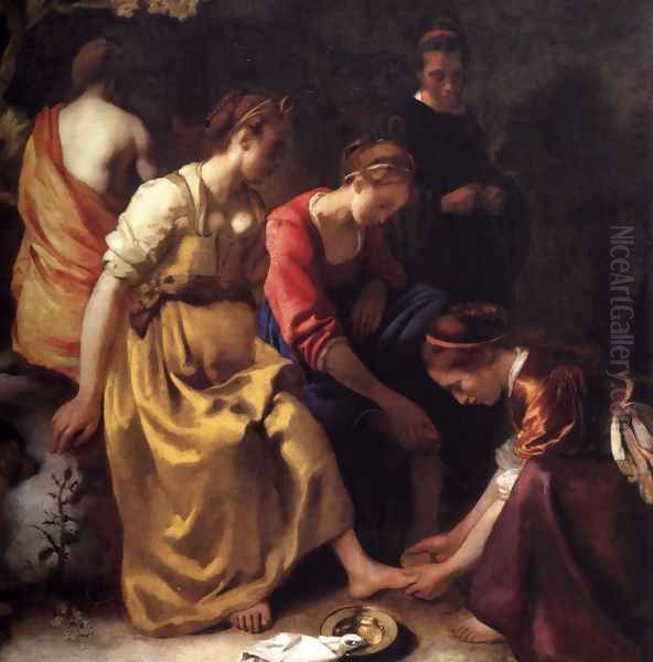 Diana and her Companions 1655-56 by Jan Vermeer Van Delft