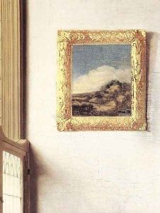 Lady Standing at a Virginal (detail-3) c. 1670 by Jan Vermeer Van Delft