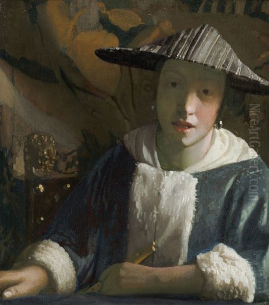 Young Girl with a Flute 1666-67 - view 1