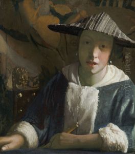Young Girl with a Flute 1666-67